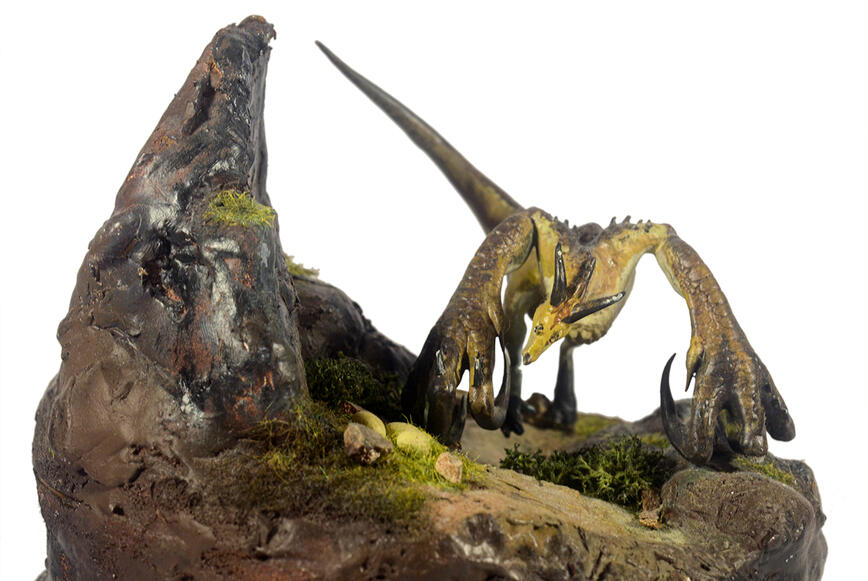 Dragon Mother diorama